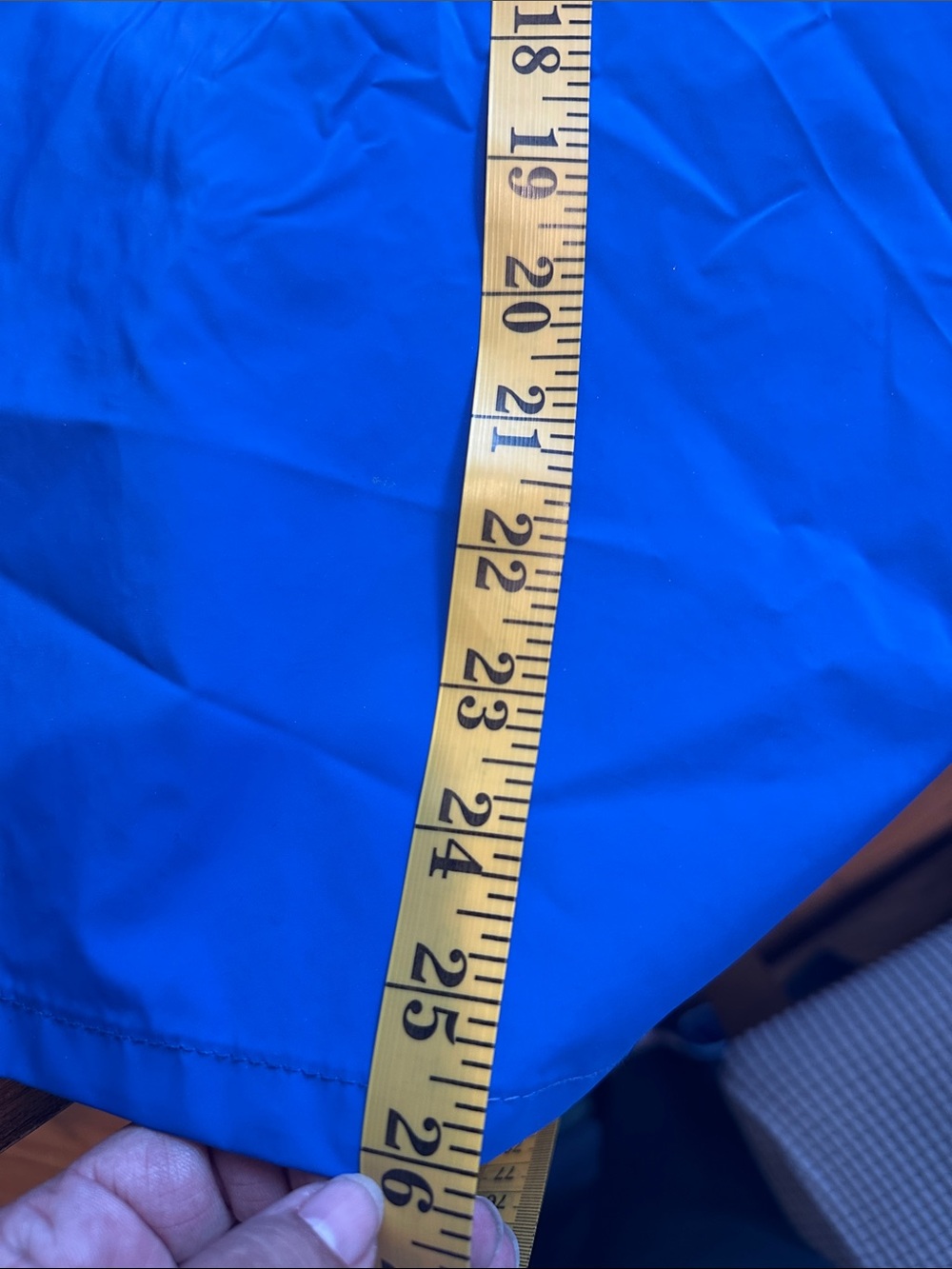 Columbia Royal Blue Hooded Raincoat - Picture 12 of 12
